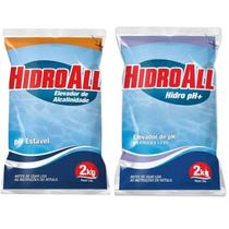 Kit Elevador Alcalinidade Com Elevador de Ph Barrilha 2kg Kit Elevador Alcalinidade Com Elevador de Ph Barrilha 2kg