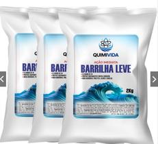 Kit Elevador De Ph Barrilha Leve 6kg Para Piscina