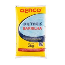 Kit elevador de ph para piscina ph+ barrilha 2 kg - genco Kit elevador de ph para piscina ph+ barrilha 2 kg - genco
