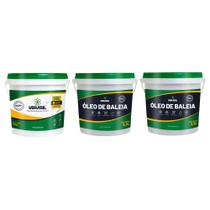 KIT Elimina Trincas: Vbrasil em Pó 3kg + 2 Óleo De Baleia 3,2L