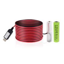 Kit eliminador de bateria USB KAABEE 2AA-3V com adaptador USB 2A