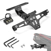 Kit eliminador Fender com suporte de matrícula de motocicleta