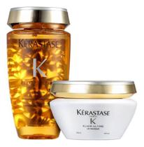 Kit Elixir Ultime Le Bain Shampoo 250ml+ Máscara 200g Kluxo