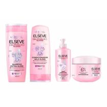 Kit Elsecve Glycolit Gloss Shampo+Condicionador 400 ml+Creme Tratamento 300gr+Creme pentear 250 ml Kit Elsecve Glycolit Gloss Shampo+Condicionador 400 ml+Creme Tratamento 300gr+Creme pentear 250 ml