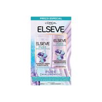 Kit Elseve 1 Shampoo 375ml 1 Cond 170ml Pure Hialuronico