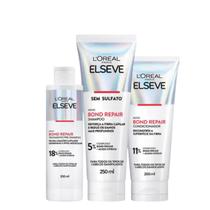 Kit Elseve Bond Repair Pré Sh 200ml+ Sh 250ml+Cond 200ml