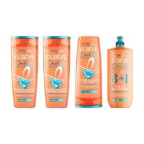 Kit Elseve Cachos Dos Sonhos 2 Sh 400Ml+Cond 400Ml+Cr Pt 500 Kit Elseve Cachos Dos Sonhos 2 Sh 400Ml+Cond 400Ml+Cr Pt 500