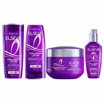 Kit Elseve Collagen Lifter - Shampoo + Cond 200ml + Máscara + Sérum Kit Elseve Collagen Lifter - Shampoo + Cond 200ml + Máscara + Sérum