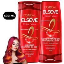 Kit Elseve Color Vive Shampoo Condicionador Protetor Da Cor