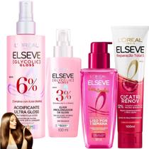 Kit Elseve Elixir Glycolico Cicatri Renov Leave In Sérumliso