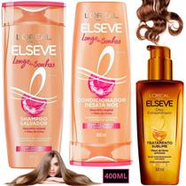 Kit Elseve Glycolic Gloss Hidra Oleo Extraordinario Sonhos