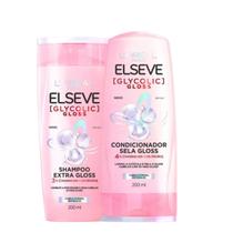 Kit Elseve Glycolic Gloss Sha 200ml + Cond 200ml