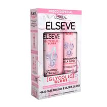 Kit Elseve Glycolic Gloss Sha 375ml + Cond 170ml - LOREAL PARIS