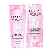 Kit Elseve Glycolic Gloss Shampoo 200ml + Condicionador 200ml