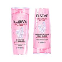 Kit Elseve Glycolic Gloss Shampoo 375Ml + Cond 170Ml Kit Elseve Glycolic Gloss Shampoo 375Ml + Cond 170Ml
