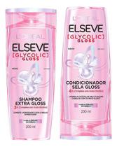 Kit Elseve Glycolic Gloss Shampoo + Condicionador 200 Ml