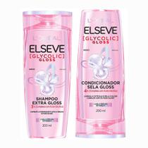 Kit elseve glycolic gloss shampoo + condicionador 200ml