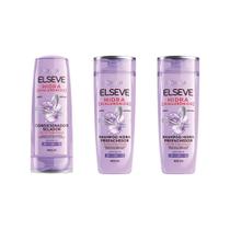 Kit Elseve Hidra Hialuronico 1 Cond 400Ml + 2 Shampoo 400Ml