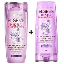 Kit Elseve Hidra Hialuronico Shampoo + Condicionador 200ml Kit Elseve Hidra Hialuronico Shampoo + Condicionador 200ml