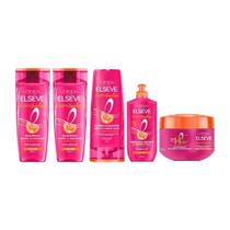 Kit Elseve Liso Dos Sonhos 2 Sh 200Ml+Cond+Cr Tra+Cr Pentear Kit Elseve Liso Dos Sonhos 2 Sh 200Ml+Cond+Cr Tra+Cr Pentear