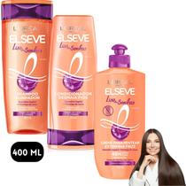 Kit Elseve Liso Dos Sonhos Alinhador Extermina Frizz