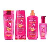 Kit Elseve Liso dos Sonhos - Sh+Con.200ml+Cr.Pen250g+Serum