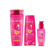 Kit Elseve Liso Dos Sonhos Shampoo 400Ml+ Cond 200Ml+ Serum Kit Elseve Liso Dos Sonhos Shampoo 400Ml+ Cond 200Ml+ Serum