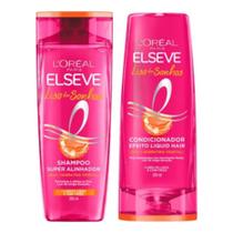 Kit Elseve Liso Dos Sonhos Shampoo + Condicionador 200ml