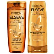 Kit Elséve Óleo Extraordinário Nutrição Shampoo + Condicionador 200ml - L'oreal Paris Kit Elséve Óleo Extraordinário Nutrição Shampoo + Condicionador 200ml - L'oreal Paris