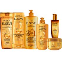 Kit Elseve Óleo Extraordinário Shampoo Condicionador 3 Em 1