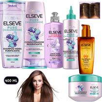 Kit Elseve Pure Hialurônico Shampoo Micelar Antioleosidade