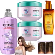 Kit Elseve Pure Hidra Óleo Reequilibrante Tratamento Mascar