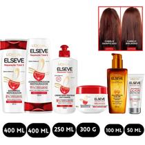 KIT Elseve Reparação Total 5 Loreal Paris Mascara Cicatri Oleo Extraordinario Antifrizz Cabelos Danificados KIT Elseve Reparação Total 5 Loreal Paris Mascara Cicatri Oleo Extraordinario Antifrizz Cabelos Danificados