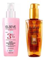 Kit Elseve Sérum Glycolic Gloss + Óleo Extraordinário Loréal Kit Elseve Sérum Glycolic Gloss + Óleo Extraordinário Loréal