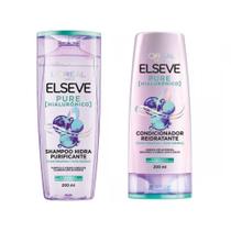 Kit Elseve Shampoo 200ml + Condicionador 200ml + Mascara Pure Hialurônico