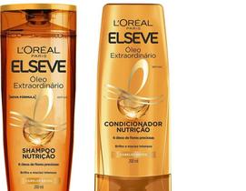 Kit Elseve Shampoo + Condicionador Oleo Extraordinário 200 ml Kit Elseve Shampoo + Condicionador Oleo Extraordinário 200 ml