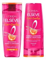Kit Elseve Shampoo E Condicionador Liso Dos Sonhos - 200ml Kit Elseve Shampoo E Condicionador Liso Dos Sonhos - 200ml