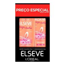Kit Elseve Shampoo Longo Dos Sonhos 375ml + Condicionador 170ml