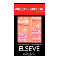 Kit Elseve Shampoo Longo Dos Sonhos 375ml + Condicionador 170ml Kit Elseve Shampoo Longo Dos Sonhos 375ml + Condicionador 170ml
