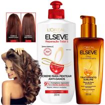 Kit Elseve Ultra Reparação Total 5 Óleo Extraordinario