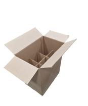 Kit emb. p/ transporte 6 garrafas c/10 un. parda (28x18,5x33cm) Kit emb. p/ transporte 6 garrafas c/10 un. parda (28x18,5x33cm)