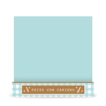 Kit Embalagem de Fatia de Bolo Slice Cake em Papel Cartão Azul 10 unidades 11x12cm Kit Embalagem de Fatia de Bolo Slice Cake em Papel Cartão Azul 10 unidades 11x12cm