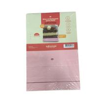 Kit Embalagem Slice 12x11x2,5cm Rosa Linha c/5 Sulform - Ecopack