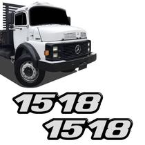 Kit Emblema 1518 Mercedes Benz Antigo Caminhão Resinado Kit Emblema 1518 Mercedes Benz Antigo Caminhão Resinado