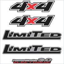 Kit Emblema Adesivo Ford Ranger 4x4 Limited 3.0 Kit Emblema Adesivo Ford Ranger 4x4 Limited 3.0