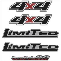 Kit Emblema Adesivo Ford Ranger 4x4 Limited 3.0 Kit Emblema Adesivo Ford Ranger 4x4 Limited 3.0