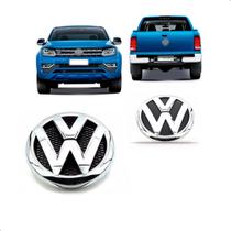 Kit Emblema Amarok 2013 a 2016 Grade e Tampa Traseira Kit Emblema Amarok 2013 a 2016 Grade e Tampa Traseira