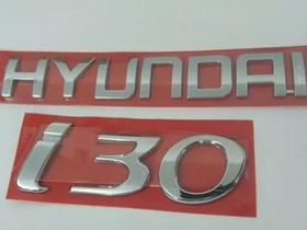 Kit Emblema Hyundai ( I30 2009/...) I30 Cromado 2009...