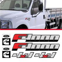 Kit Emblemas 4x4 F-4000 16 Cummins Adesivo Lateral Resinado Kit Emblemas 4x4 F-4000 16 Cummins Adesivo Lateral Resinado