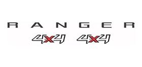Kit Emblemas Adesivo Ford Ranger 4x4 2013 2014 2015 Kit Emblemas Adesivo Ford Ranger 4x4 2013 2014 2015